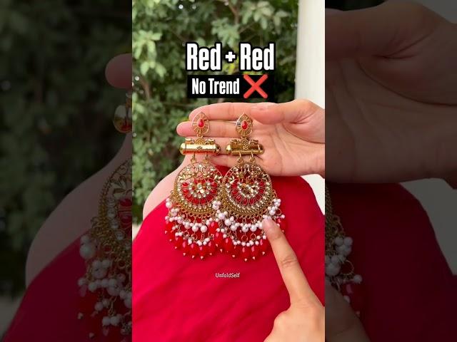Confused about WHAT to WEAR? Check this out ....#trend #viral #earrings #jewellery #styling