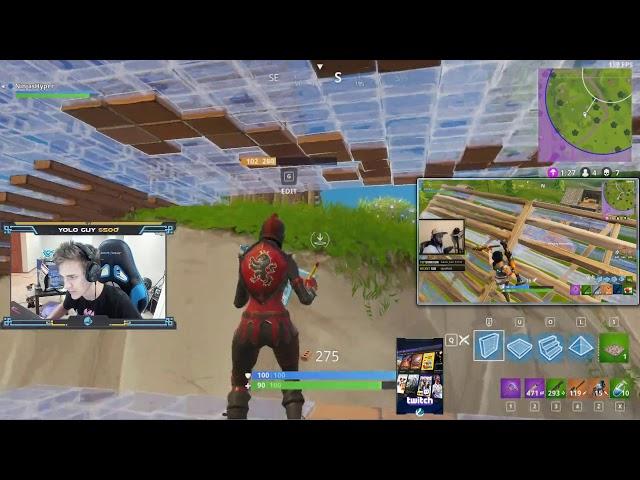 Fortnite - Daequan vs Ninja - Both Perspectives