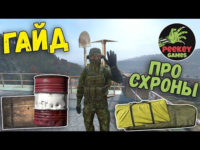 ГАЙД "всё про Схроны" в DayZ для новичков