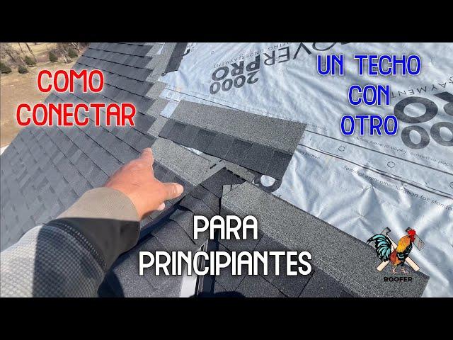 COMO conectar un TECHO con otro.