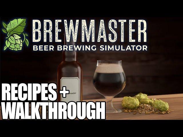 Brewmaster: Beer Brewing Simulator Game - Longplay Walkthrough + Recipe Guides