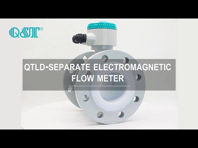 Q&T Separate Magnetic Flow Meter Video