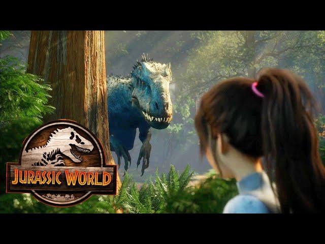 Yasmina's Nightmares| Jurassic World Camp Cretaceous Season 4 Clip| Indominus Rex and Scorpius Rex