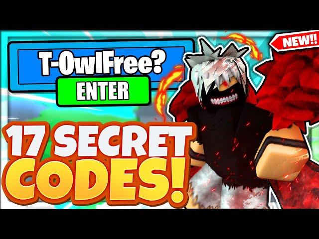 ALL 17 NEW FREE SPINS *OP KAGUNE* CODES In Roblox Project Ghoul!