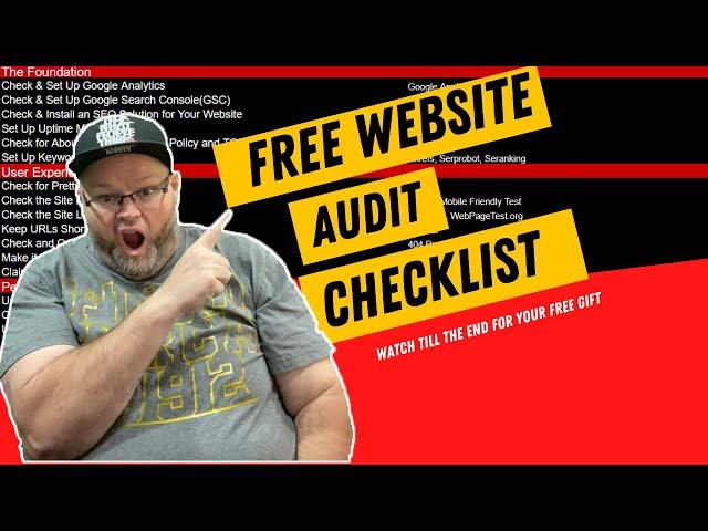 Free Website Audit Checklist for Local SEO in 2021