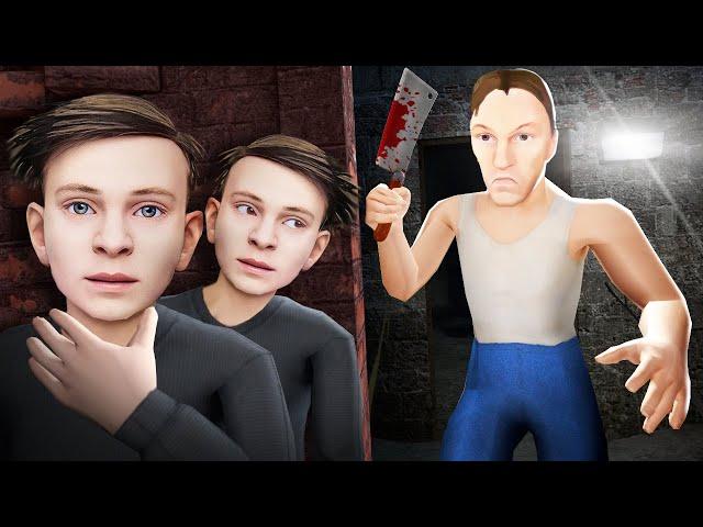 БАТЯ ОХОТИТСЯ НА НАС! СБЕЖАЛИ ИЗ ДОМА! СКУЛБОЙ В Garry`s Mod