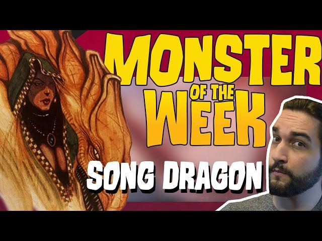 Why wasn't this DRAGON included in Fizban's Book? - Dungeons and Dragons Lore: Song Dragon