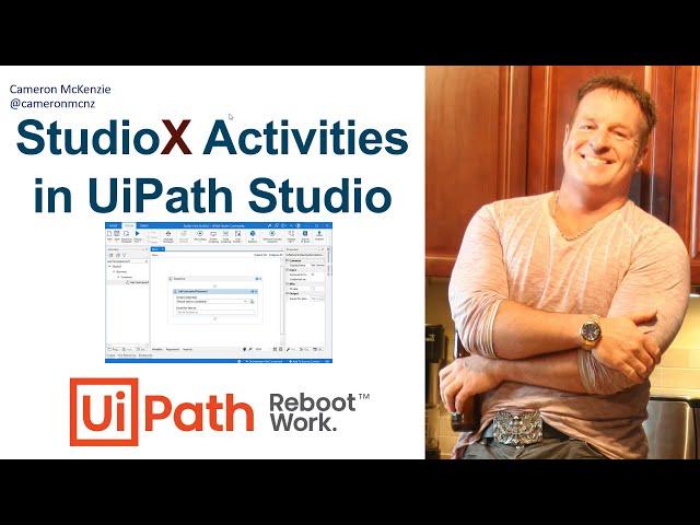 How to use StudioX Activities in UiPath Studio