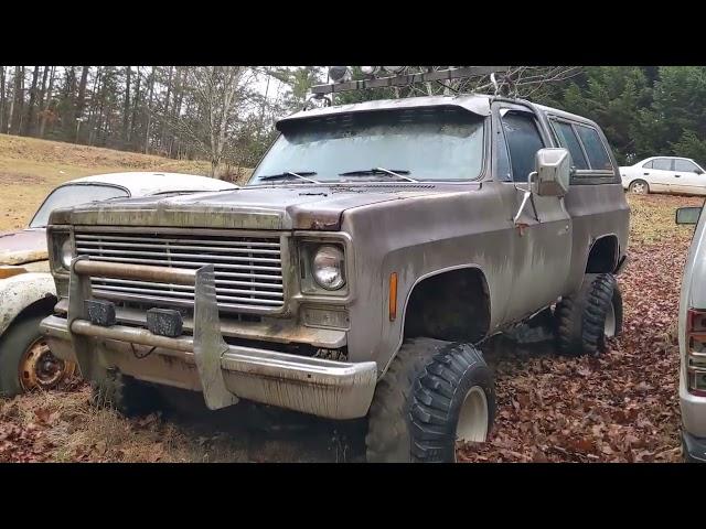 Chevy K5 Blazer period off-roader barn find