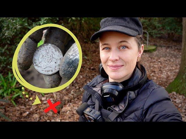 Metal Detecting SILVER and Surprises from this Trashy Park!