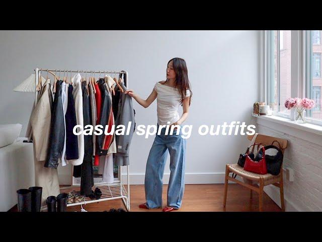 CASUAL SPRING OUTFITS  | 15 spring outfits lookbook