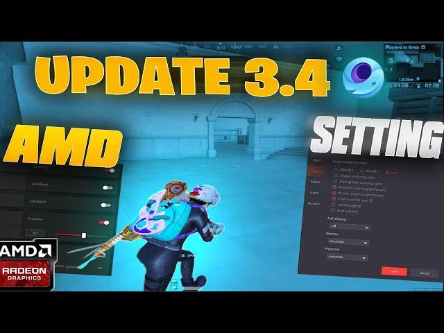 AMD  | Ultimate Gameloop Lag Fix | FPS Drop Fix | Update 3.4 lag fix | Best Settings for Gameloop