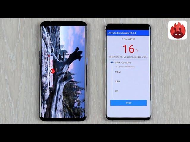 Realme X2 Pro vs SAMSUNG Galaxy S10+ AnTuTu Benchmark test