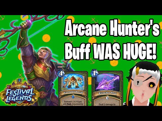 Arcane Hunter is A BARREL OF FUN! | Hearthstone Hunter Deck