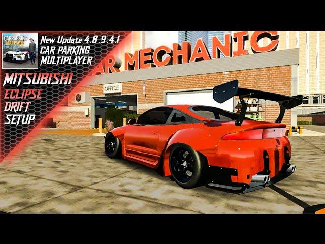 Mitsubishi Eclipse | RWD Drift Setup Car Parking Multiplayer