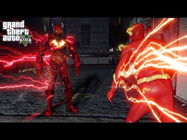 The Flash VS Red Death | The Speedsters Fight!! ( GTA V The Flash Cinematic Battle )