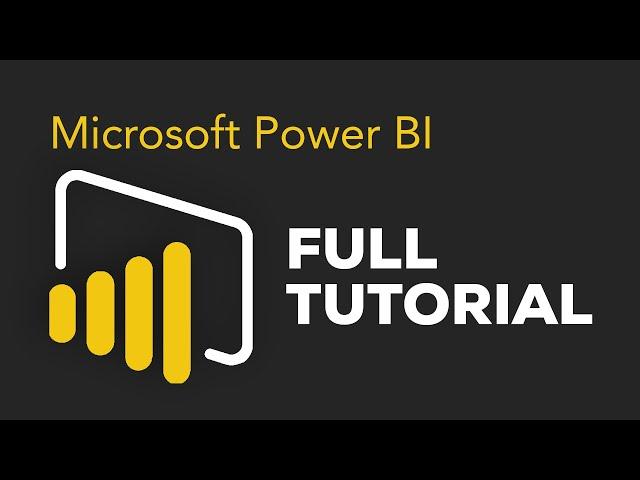 Power BI Tutorial for Beginners - Getting Started