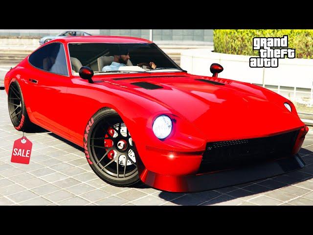 GTA 5 Online Karin 190Z CLEAN Review & Best Customization SALE! Classic CAR - NEW! Datsun 240Z