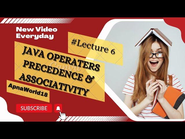 Java Operator Precedence & Associativity | Java tutorial for Beginners | ApnaWorld18