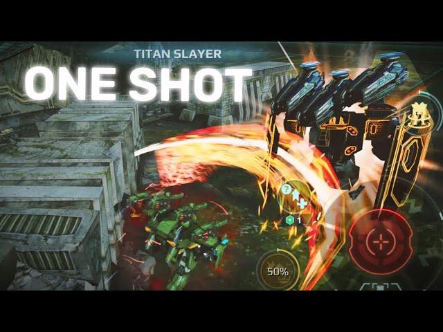 NEW Sword-Unit 190 *ONE SHOTS* Titans? Full Overview! - War Robots New Robot
