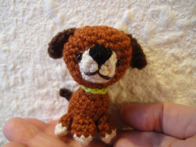 Собачка амигуруми  The little dog Crochet