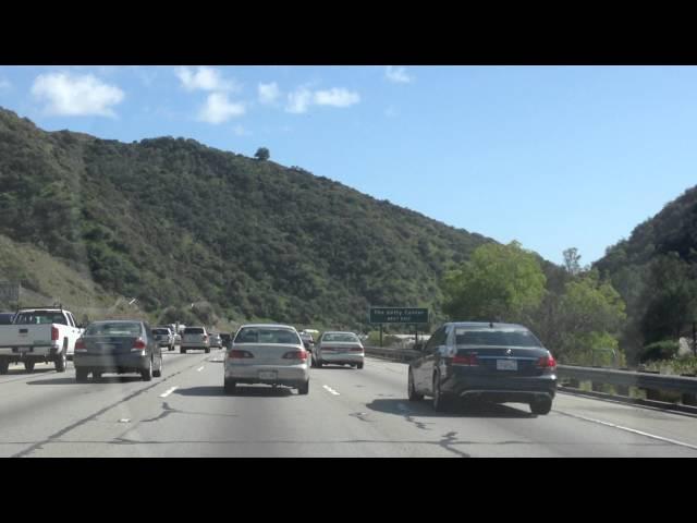 Drive from Sherman Oaks to West LA