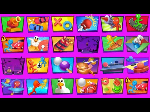 Super Party 1 2 3 4 Player ALL MINIGAMES Gameplay New UPDATE Android 2023