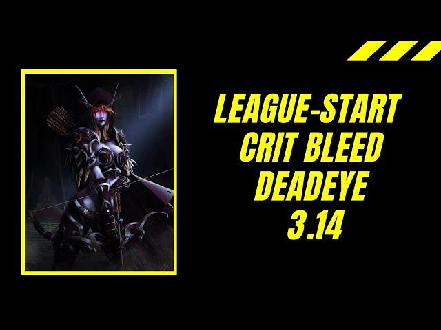 БИЛД ДЛЯ СТАРТА ЛИГИ Ультиматум  POE  3.14 Crit Bleed Deadeye  Ultimatum League-Start build 200M DPS