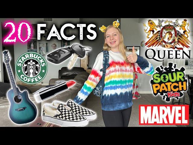 20 New Facts About Me! - 2023