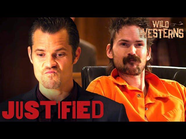 Justified | Raylan's Low Effort Courtroom Speech (ft. Timothy Olyphant) | Wild Westerns