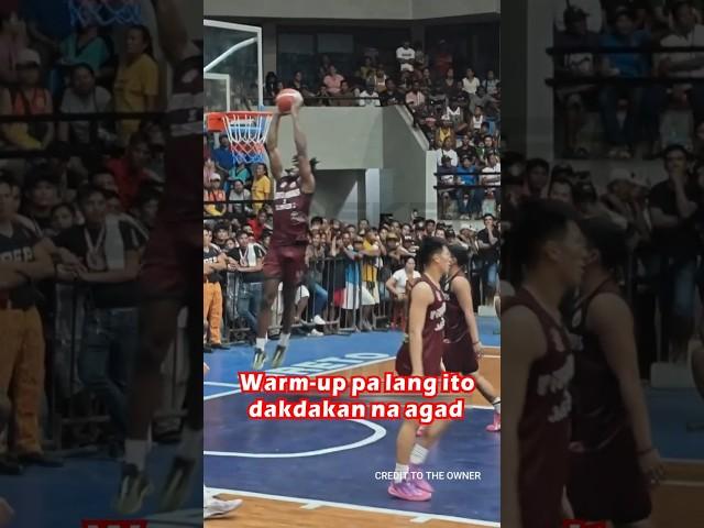 Warm-up pa lang dakdakan na agad #basketball #highlights #shorts #short #reels #sports #shortvideo