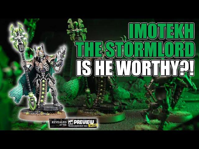 Imotekh The Stormlord Unit Review! Is He Worth It?! | Warhammer 40k 10th Edition