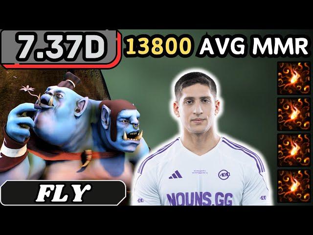 7.37d - Fly OGRE MAGI Hard Support Gameplay 25 ASSISTS - Dota 2 Full Match Gameplay