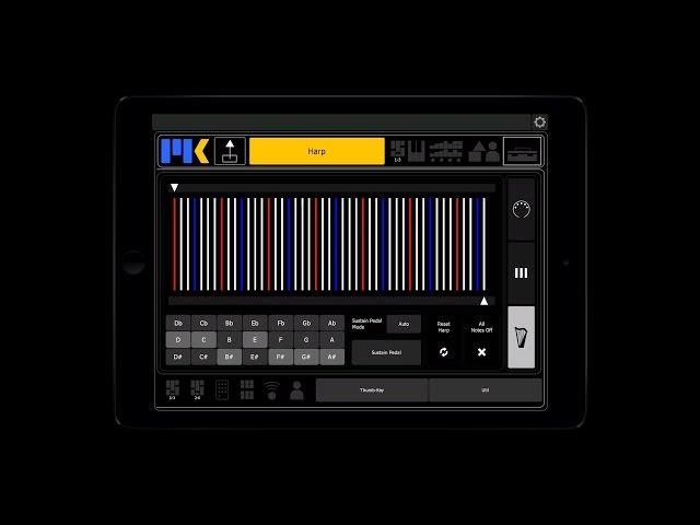 MIDI Harp Controller for Composer Tools Pro