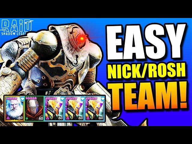 NO GEO BUDGET Unkillable Or Block Damage Iron Twins 15 Team!!!  |  Raid Shadow Legends RPG