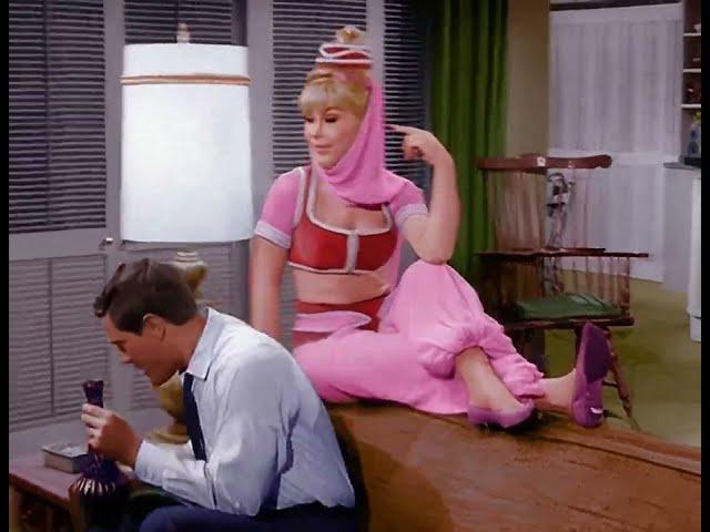 Mi bella genio-I Dream Of Jeannie T01Ep13 Remastered 60Fps