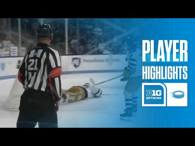 Arsenii Sergeev Top Goalie Saves vs. Wisconsin Badgers