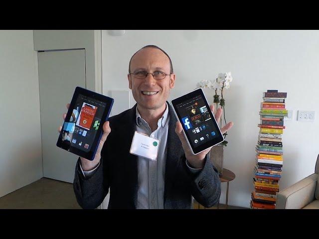 Hands On: Amazon Kindle Fire HD 6" & HD 7"