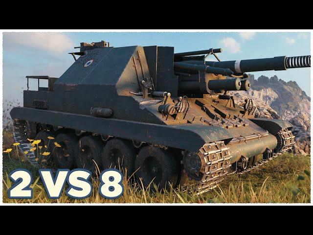 Lorraine 155 mle. 50 • 2 vs 8 Gameplay