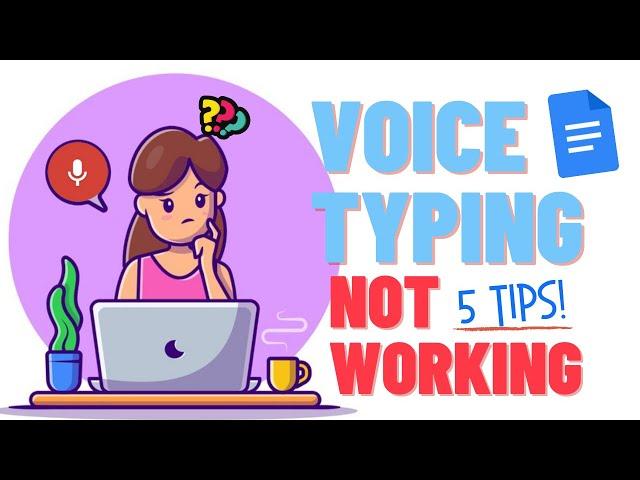 How to Fix Voice Typing Not Working in Google Docs | 5 TIPS!