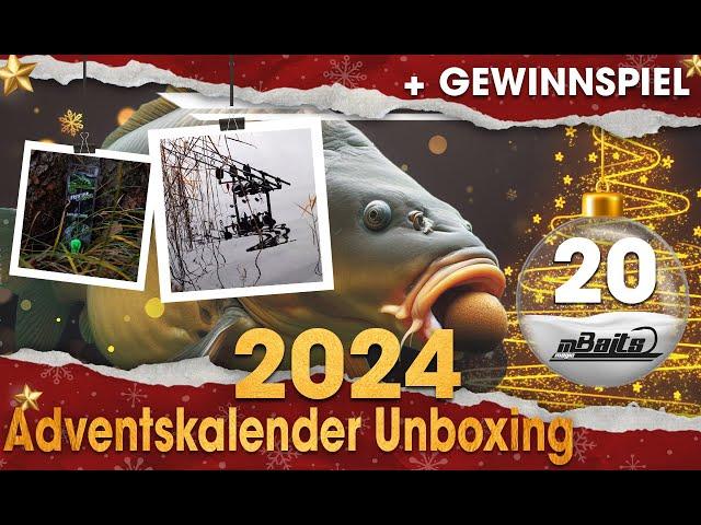 2024 Magic Baits Angel Adventskalender Türchen 20 Unboxing Vorstellung Weihnachtskalender Karpfen