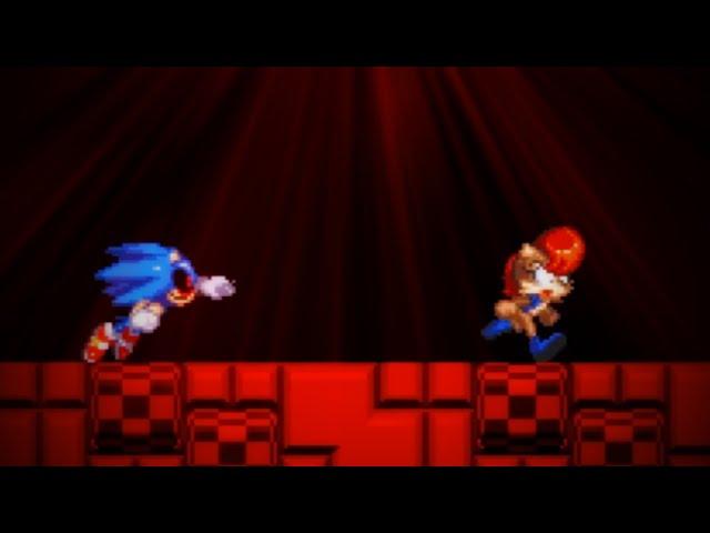 SALLY VS EXECUTOR??? Sonic.EXE Blood Tears #3