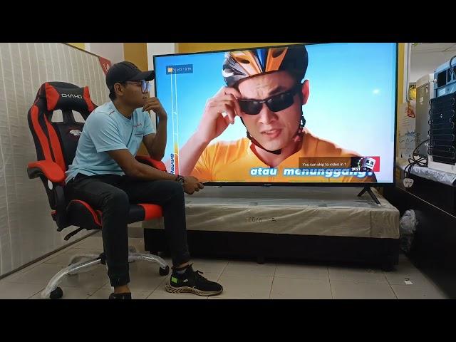 Review SKYWORTH ANDRIOD TV 70" Gilerr Besar Guys... Model Skyworth 70SUC6500...