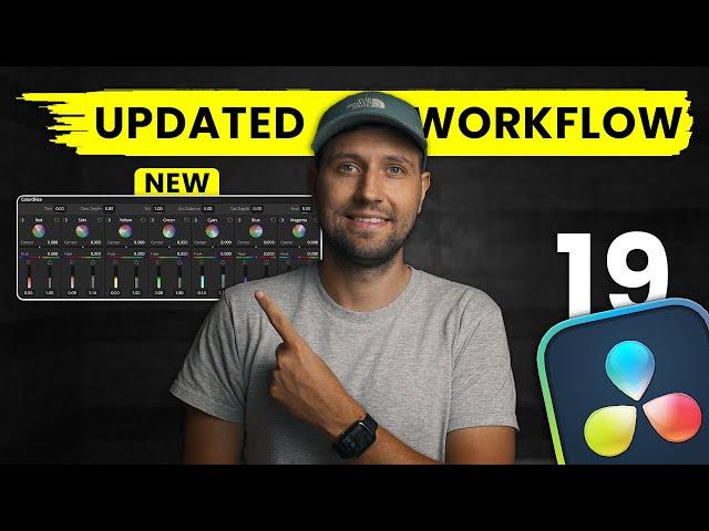 My Updated Color Grading Workflow // DaVinci Resolve 19