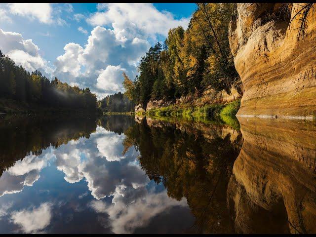  Моя Планета , Сплав по реке Гауя путешествуем по прибалтике ЛАТВИЯ