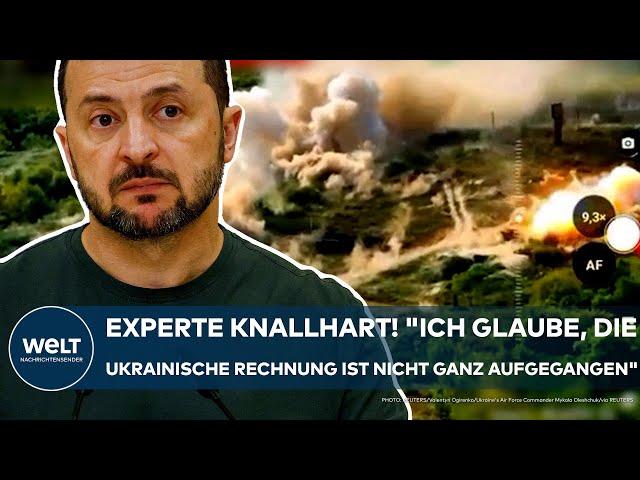 PUTINS KRIEG: Experte knallhart! "Ich glaube, die ukrainische Rechnung ist nicht ganz aufgegangen!"