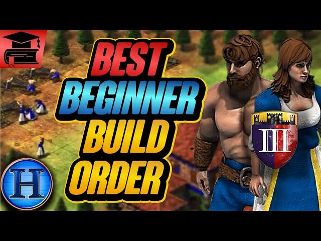 The BEST Beginner Build Order In AoE2 (Fast Castle Boom)