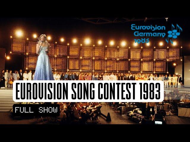 EUROVISION SONG CONTEST 1983 FULL SHOW - NEW GRAPHICS  #EUROVISION