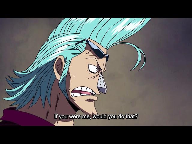 One Piece: Iceberg cries after he finds out that Franky is alive