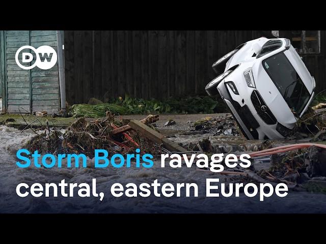 Floods in central Europe claim several lives as water levels continue to rise | DW News